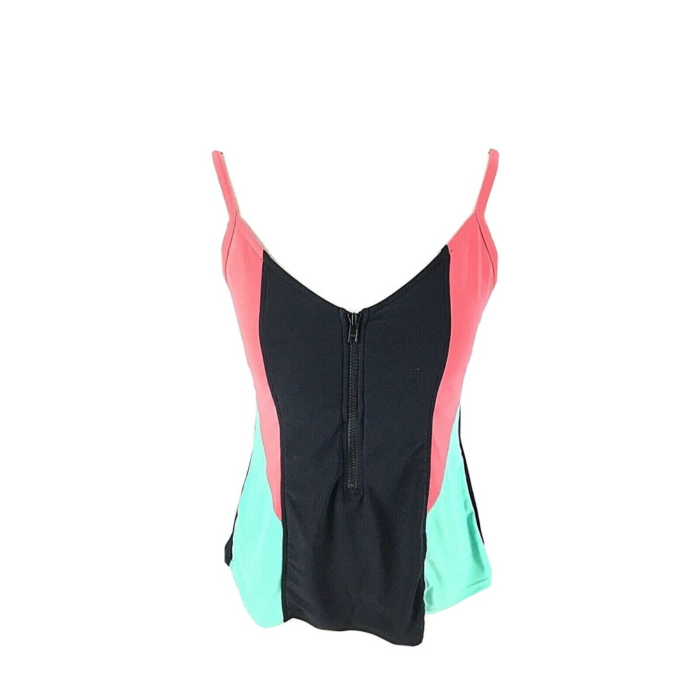 MagicSuit Womens Dive In Lindsay Top Sz 8 US 10 UK Tankini Top Separate 1/2 Zip - Picture 5 of 10